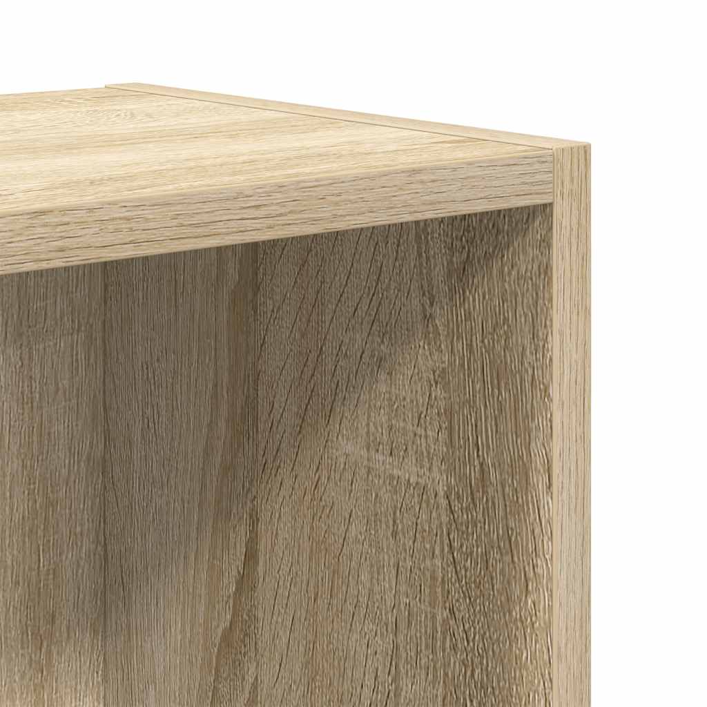 Libreria Rovere Sonoma 31x24x52 cm in Legno Multistrato | homemem39