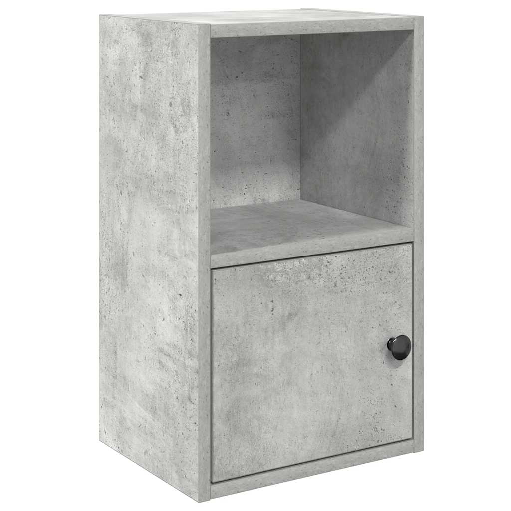 Libreria Grigio Cemento 31x24x52 cm in Legno Multistrato | homemem39