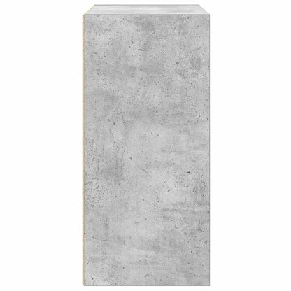 Libreria Grigio Cemento 31x24x52 cm in Legno Multistrato | homemem39