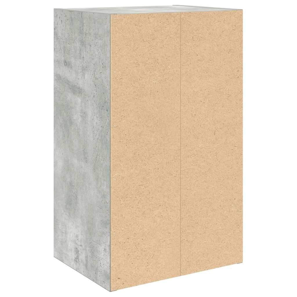 Libreria Grigio Cemento 31x24x52 cm in Legno Multistrato | homemem39