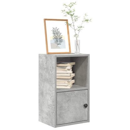 Libreria Grigio Cemento 31x24x52 cm in Legno Multistrato | homemem39