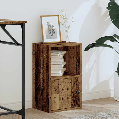 Libreria Legno Vecchio 31x24x52 cm in Legno Multistrato | homemem39