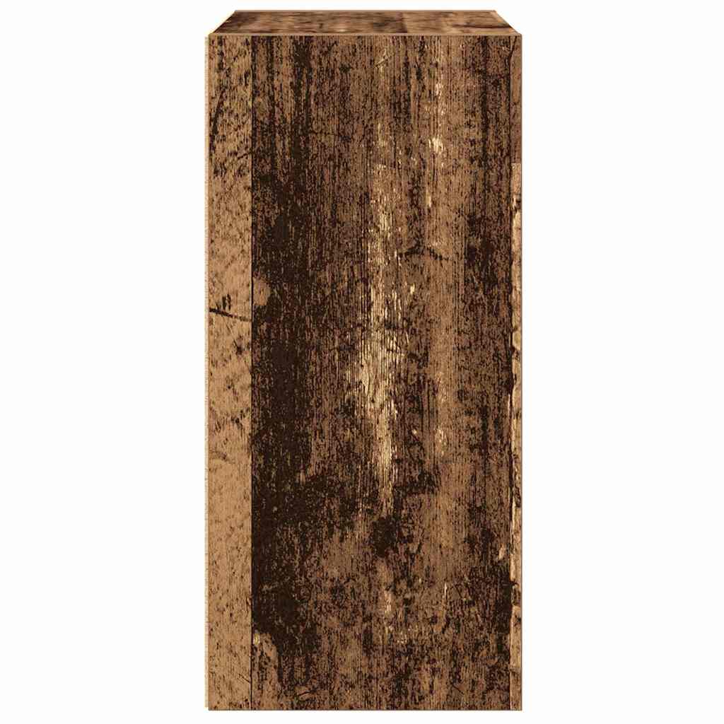 Libreria Legno Vecchio 31x24x52 cm in Legno Multistrato | homemem39