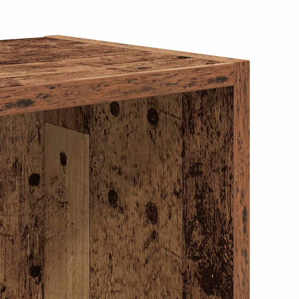 Libreria Legno Vecchio 31x24x52 cm in Legno Multistrato | homemem39