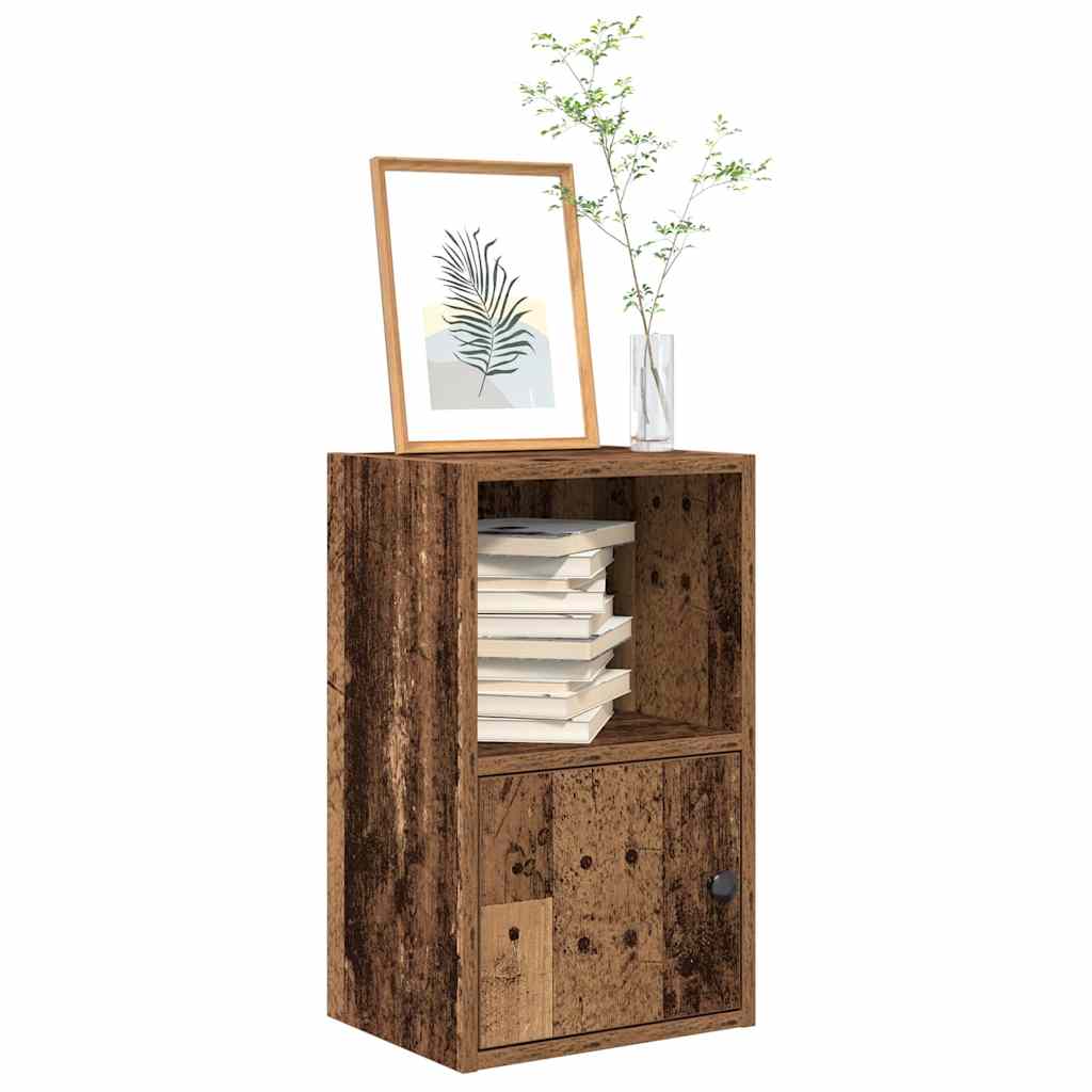 Libreria Legno Vecchio 31x24x52 cm in Legno Multistrato | homemem39