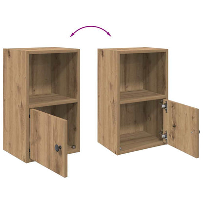 Libreria Rovere Artigianale 31x24x52 cm in Legno Multistrato | homemem39