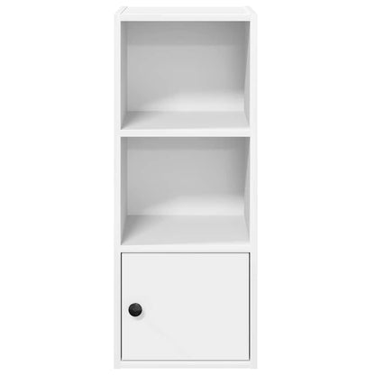 Libreria Bianca 31x24x77 cm in Legno Multistrato | homemem39