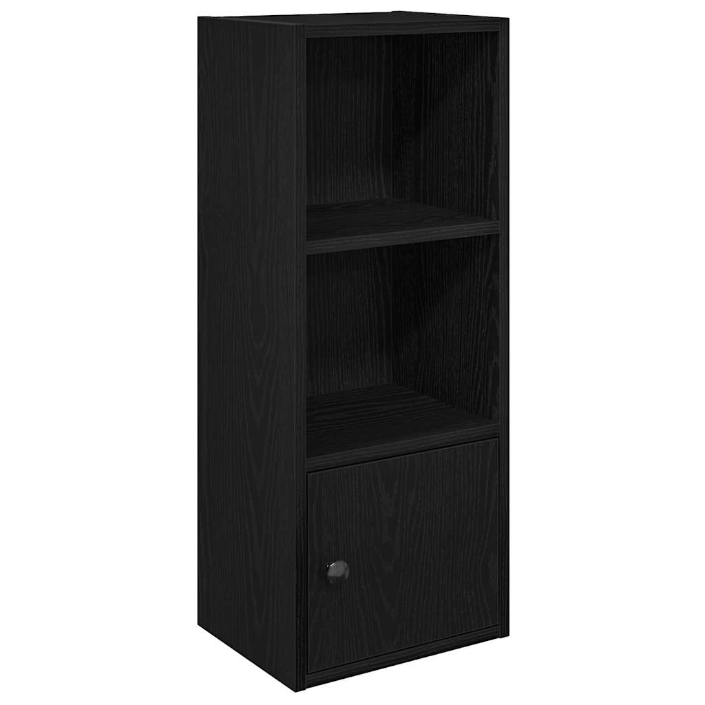 Libreria Rovere Nero 31x24x77 cm in Legno Multistrato | homemem39