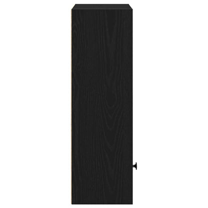 Libreria Rovere Nero 31x24x77 cm in Legno Multistrato | homemem39