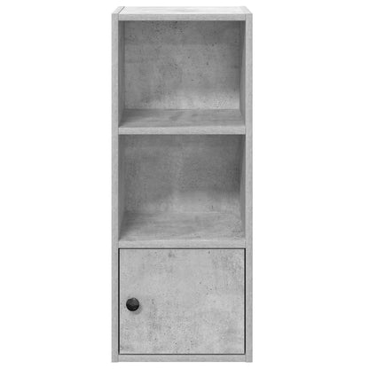 Libreria Grigio Cemento 31x24x77 cm in Legno Multistrato | homemem39