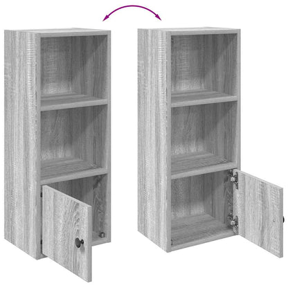 Libreria Grigio Sonoma 31x24x77 cm in Legno Multistrato | homemem39