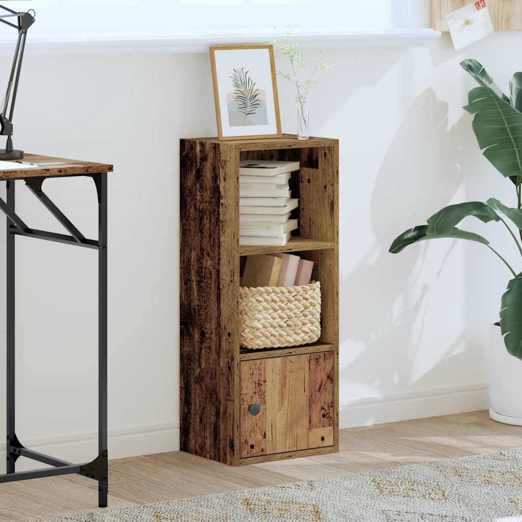 Libreria Legno Vecchio 31x24x77 cm in Legno Multistrato | homemem39