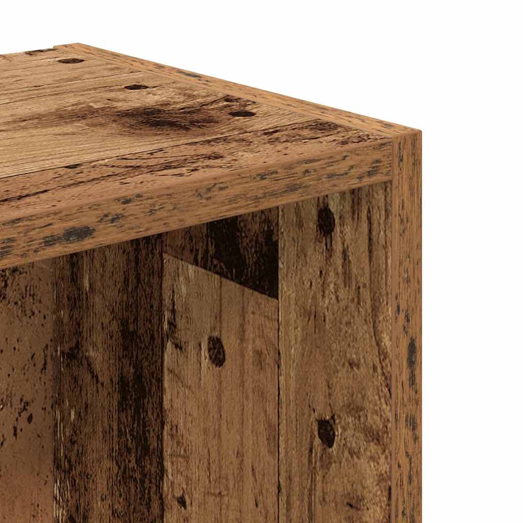 Libreria Legno Vecchio 31x24x77 cm in Legno Multistrato | homemem39