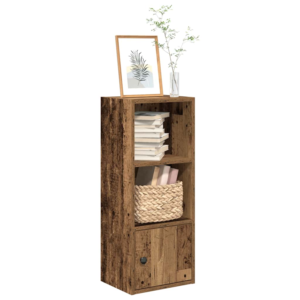 Libreria Legno Vecchio 31x24x77 cm in Legno Multistrato | homemem39