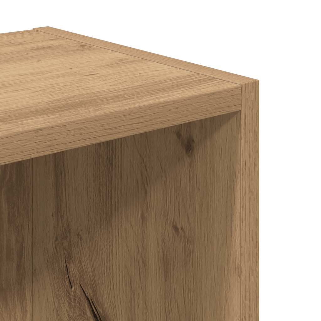 Libreria Rovere Artigianale 31x24x77 cm in Legno Multistrato | homemem39