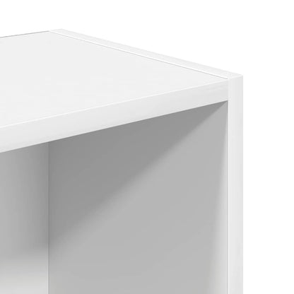 Libreria Bianca 31x24x102 cm in Legno Multistrato | homemem39