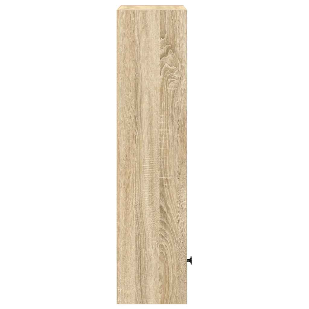 Libreria Rovere Sonoma 31x24x102 cm in Legno Multistrato | homemem39