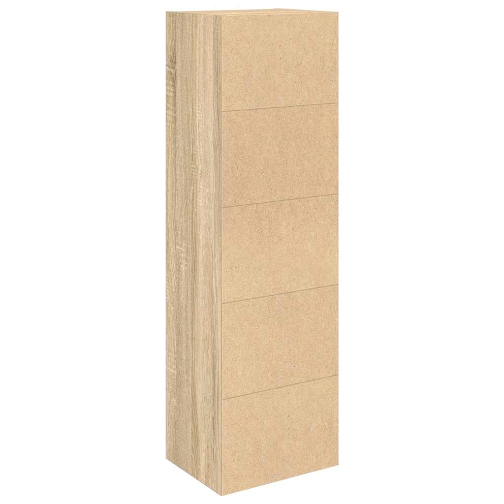 Libreria Rovere Sonoma 31x24x102 cm in Legno Multistrato | homemem39