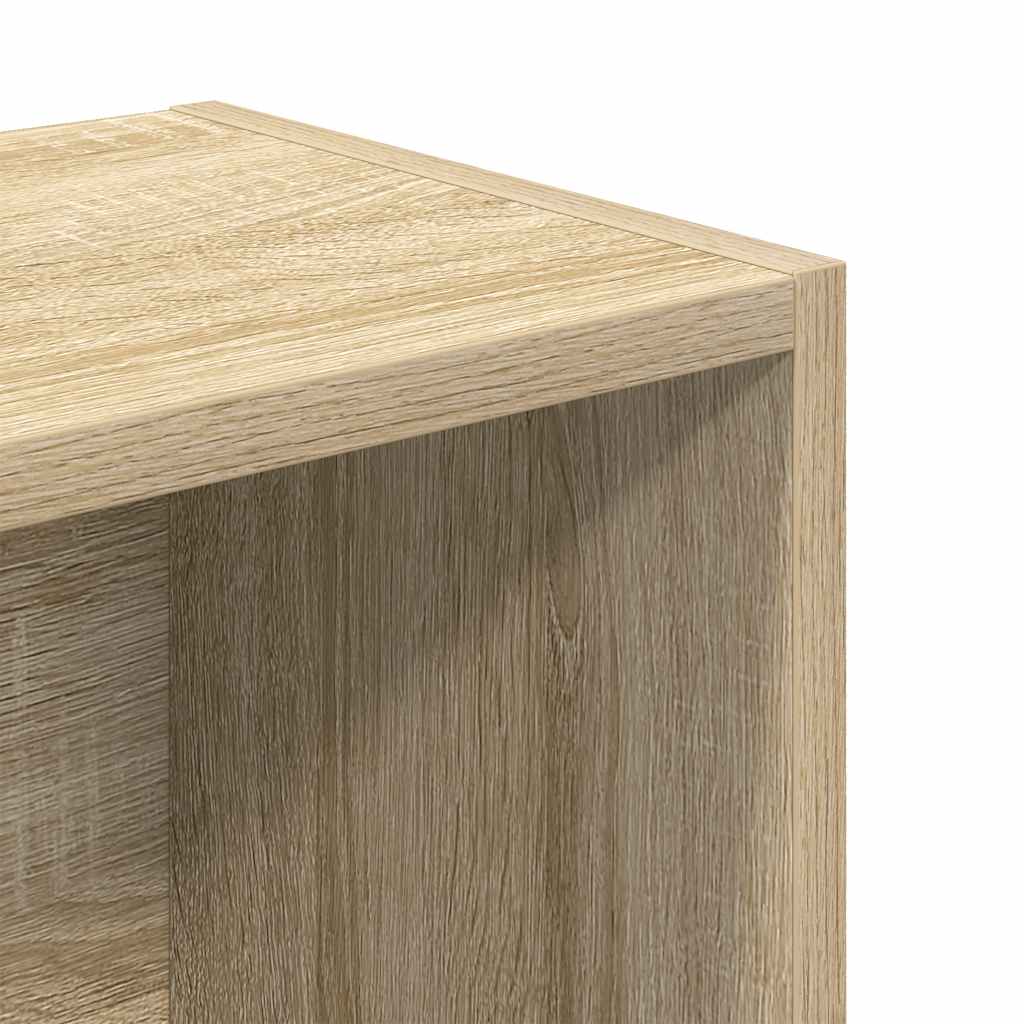 Libreria Rovere Sonoma 31x24x102 cm in Legno Multistrato | homemem39