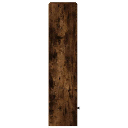 Libreria Rovere Fumo 31x24x102 cm in Legno Multistrato | homemem39