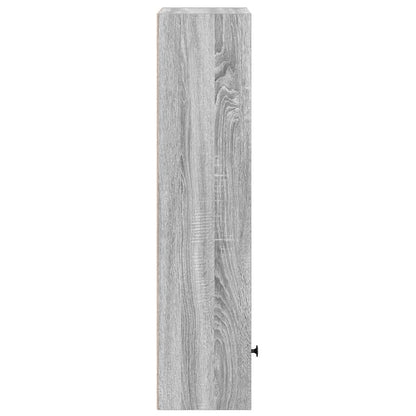 Libreria Grigio Sonoma 31x24x102 cm in Legno Multistrato | homemem39