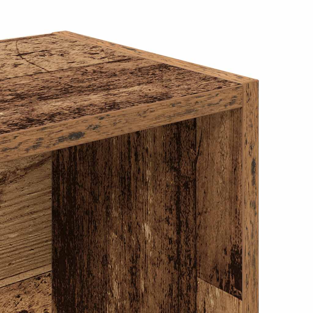 Libreria Legno Vecchio 31x24x102 cm in Legno Multistrato | homemem39