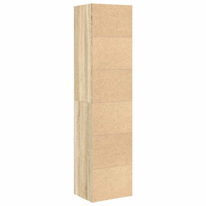 Libreria Rovere Sonoma 31x24x127 cm in Legno Multistrato | homemem39