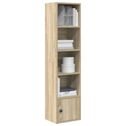 Libreria Rovere Sonoma 31x24x127 cm in Legno Multistrato | homemem39