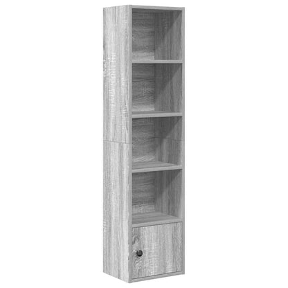 Libreria Grigio Sonoma 31x24x127 cm in Legno Multistrato | homemem39