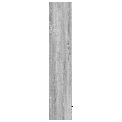 Libreria Grigio Sonoma 31x24x127 cm in Legno Multistrato | homemem39