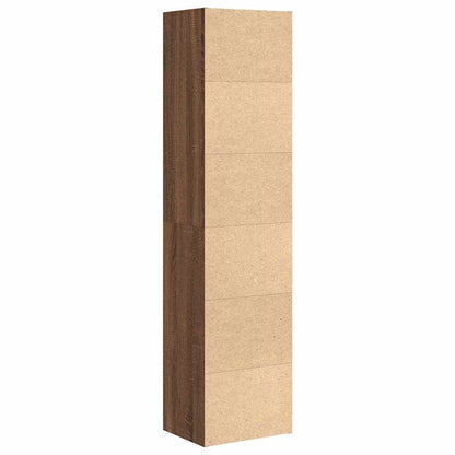 Libreria Rovere Sonoma 31x24x127 cm in Legno Multistrato | homemem39