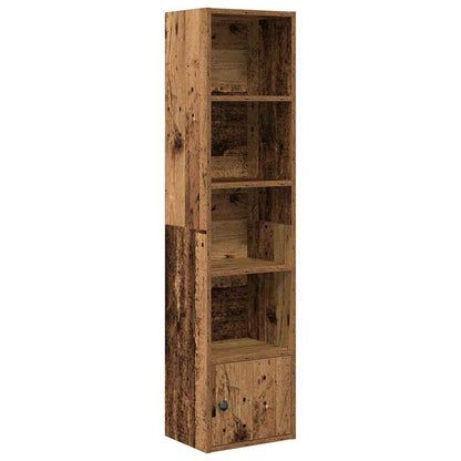 Libreria Legno Vecchio 31x24x127 cm in Legno Multistrato | homemem39