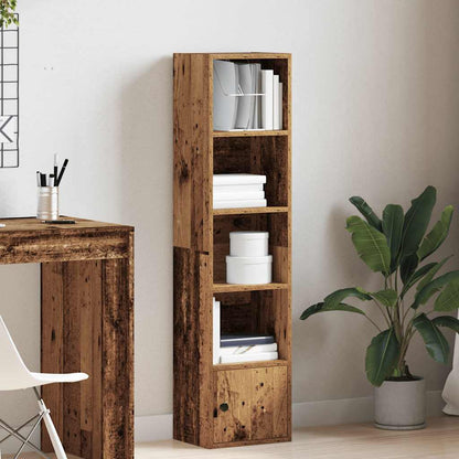 Libreria Legno Vecchio 31x24x127 cm in Legno Multistrato | homemem39