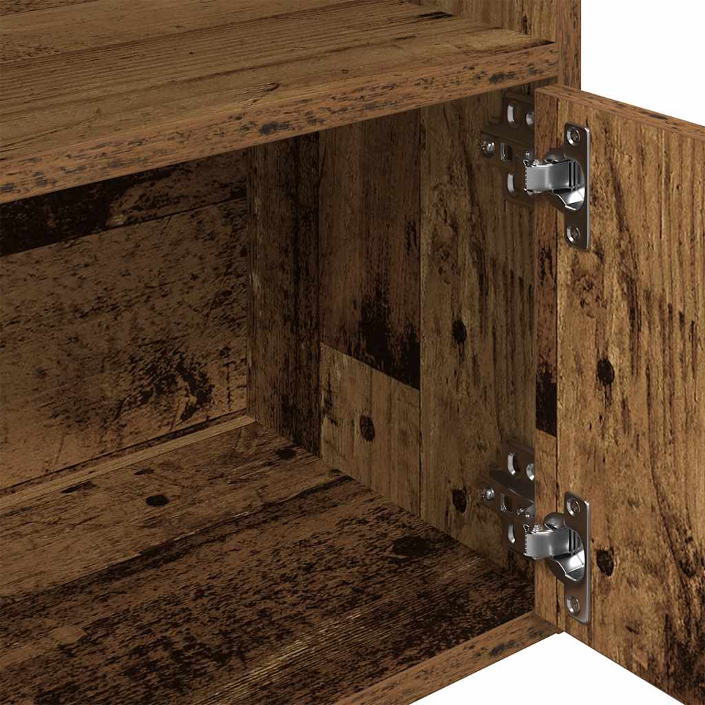 Libreria Legno Vecchio 31x24x127 cm in Legno Multistrato | homemem39