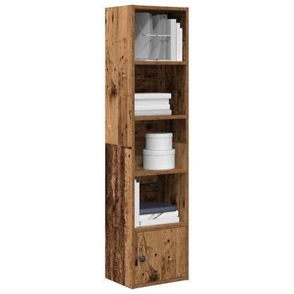 Libreria Legno Vecchio 31x24x127 cm in Legno Multistrato | homemem39