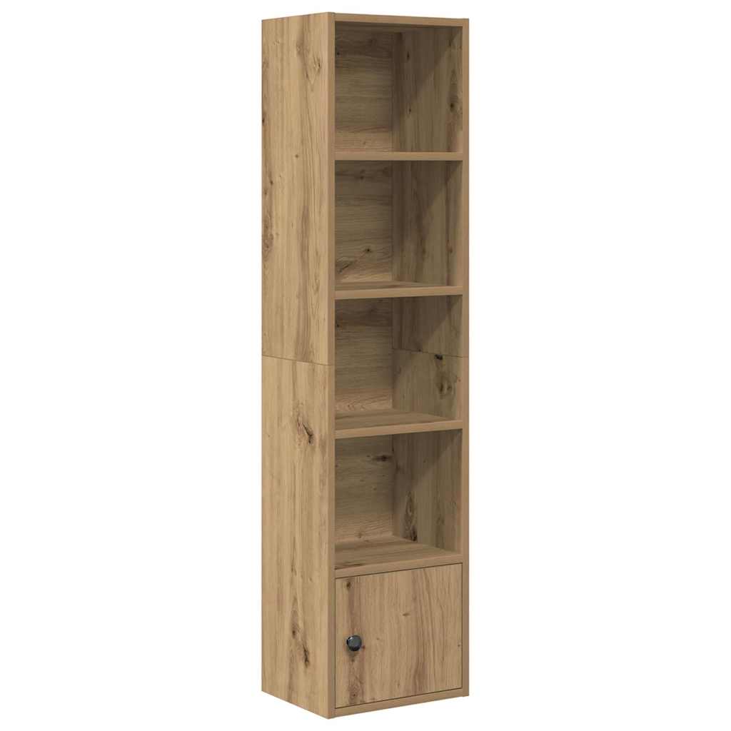 Libreria Rovere Artigianale 31x24x127 cm in Legno Multistrato | homemem39