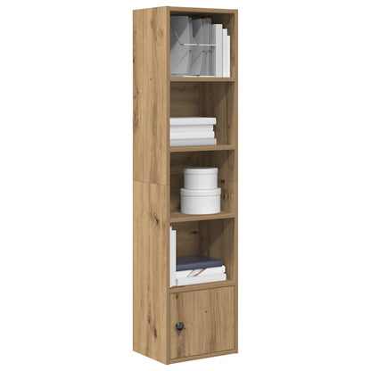 Libreria Rovere Artigianale 31x24x127 cm in Legno Multistrato | homemem39