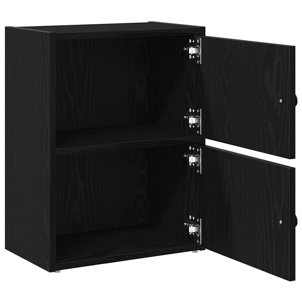 Libreria Rovere Nero 40x24x52 cm in Legno Multistrato | homemem39
