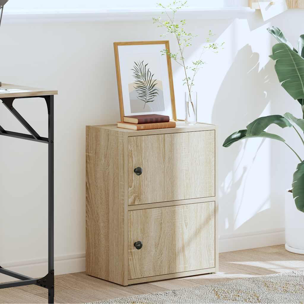 Libreria Rovere Sonoma 40x24x52 cm in Legno Multistrato | homemem39