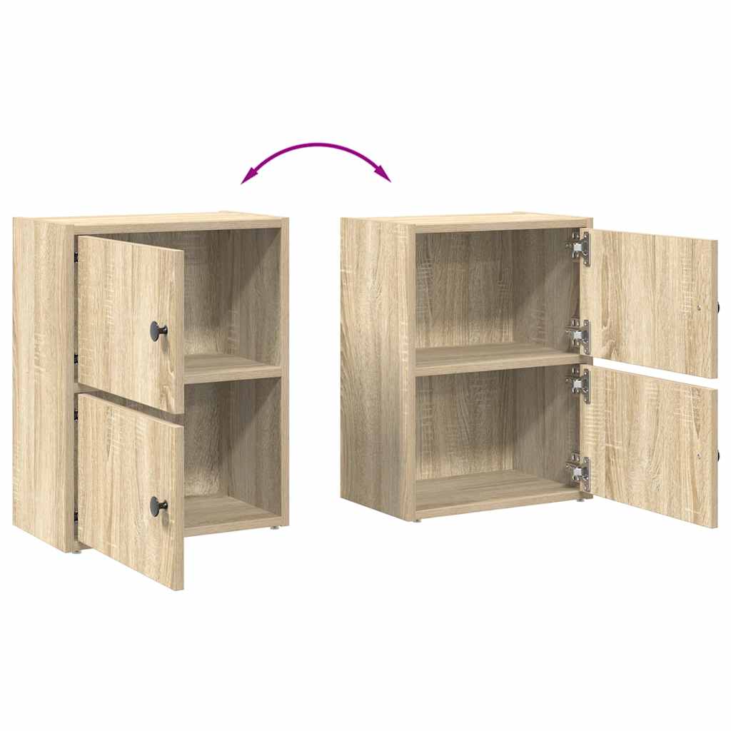Libreria Rovere Sonoma 40x24x52 cm in Legno Multistrato | homemem39
