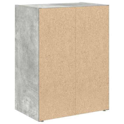 Libreria Grigio Cemento 40x24x52 cm in Legno Multistrato | homemem39