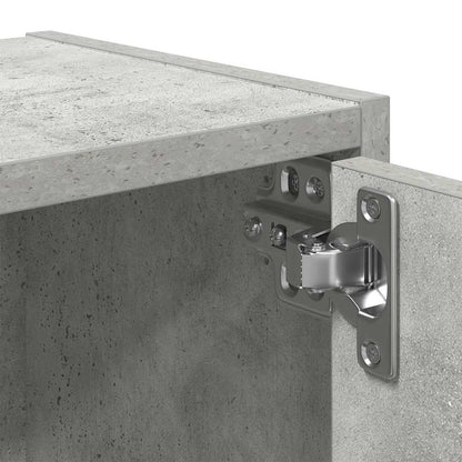 Libreria Grigio Cemento 40x24x52 cm in Legno Multistrato | homemem39