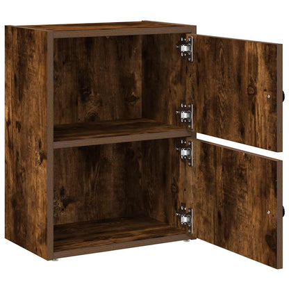 Libreria Rovere Fumo 40x24x52 cm in Legno Multistrato | homemem39