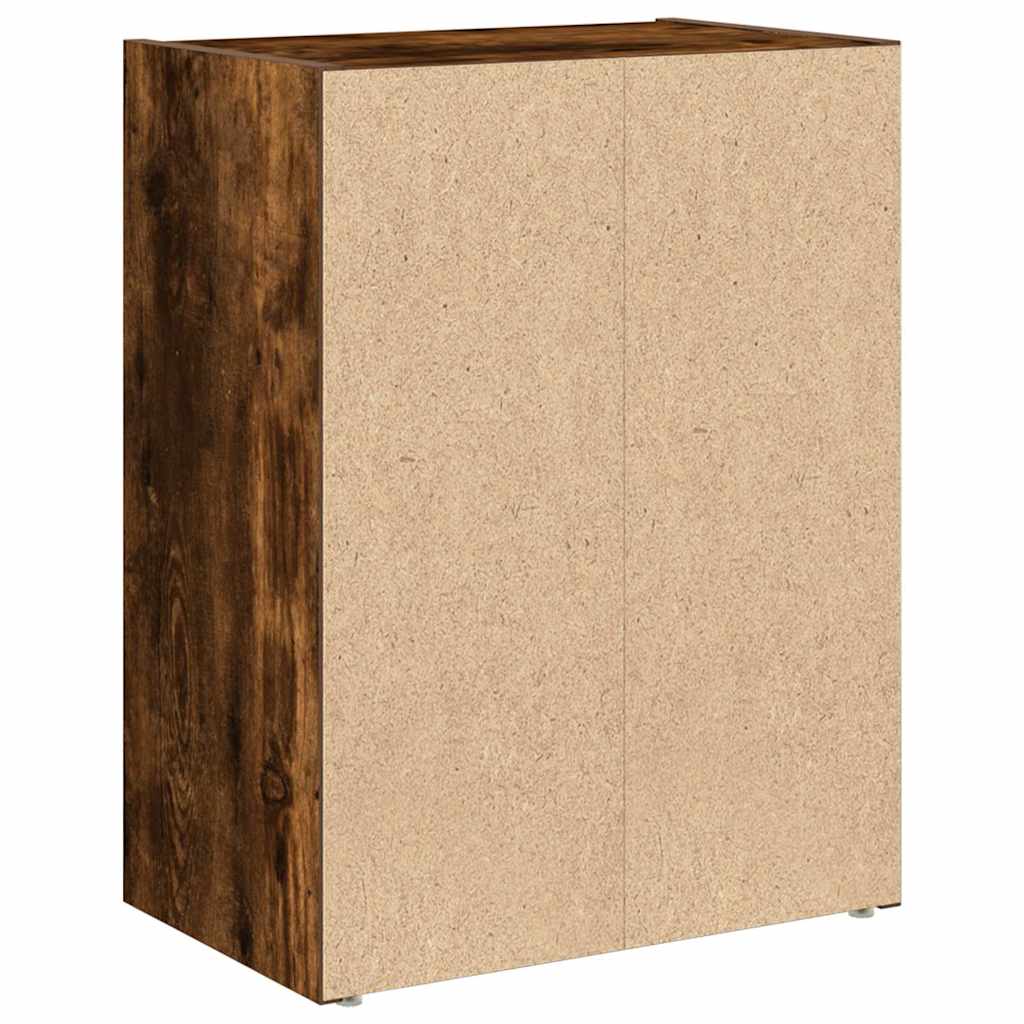 Libreria Rovere Fumo 40x24x52 cm in Legno Multistrato | homemem39