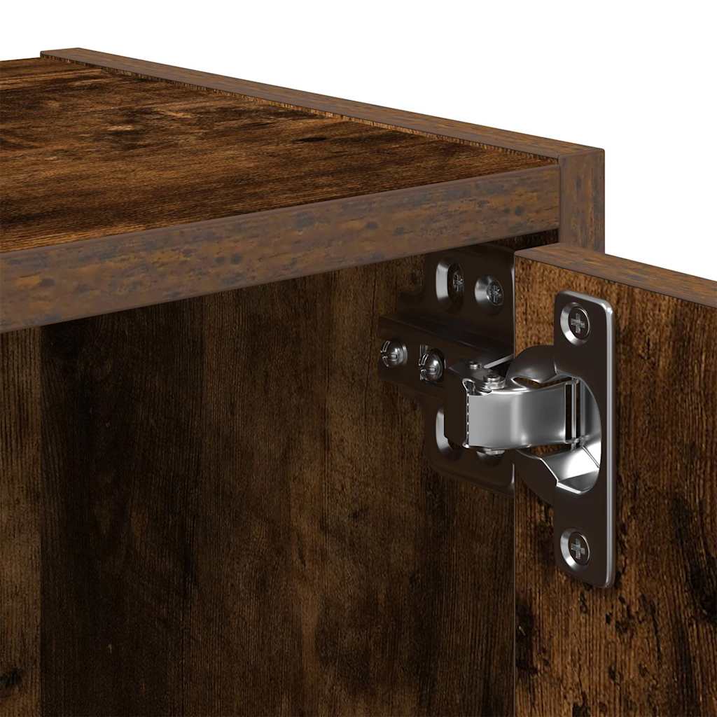 Libreria Rovere Fumo 40x24x52 cm in Legno Multistrato | homemem39