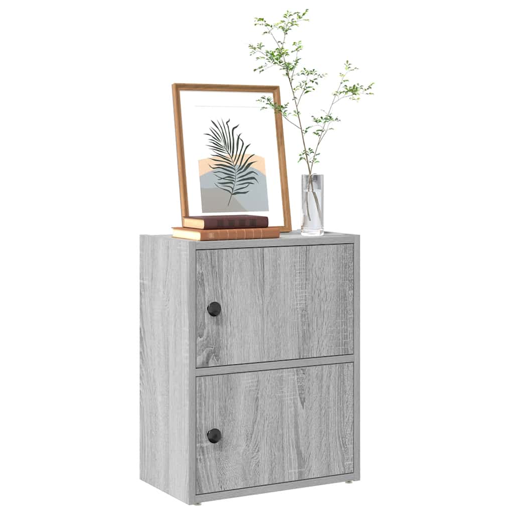 Libreria Grigio Sonoma 40x24x52 cm in Legno Multistrato | homemem39
