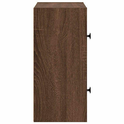 Libreria Rovere Marrone 40x24x52 cm in Legno Multistrato | homemem39