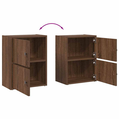 Libreria Rovere Marrone 40x24x52 cm in Legno Multistrato | homemem39