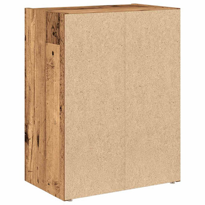 Libreria Legno Vecchio 40x24x52 cm in Legno Multistrato | homemem39