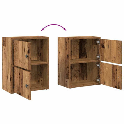 Libreria Legno Vecchio 40x24x52 cm in Legno Multistrato | homemem39